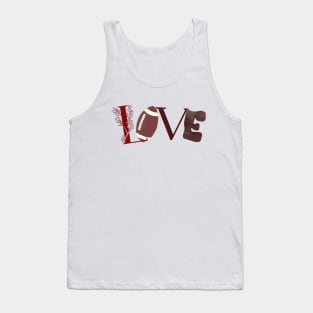 Lovers of American Football Tank Top